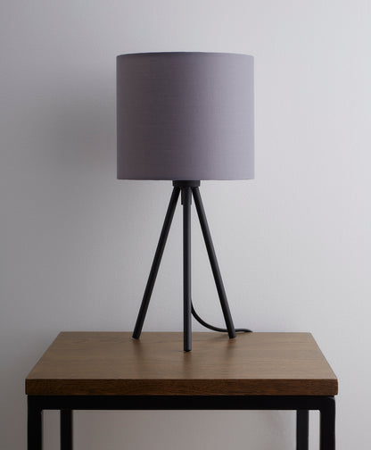 Leena Minimalist Metal Tripod Floor lamp or Table lamp in Cream, Grey or Black
