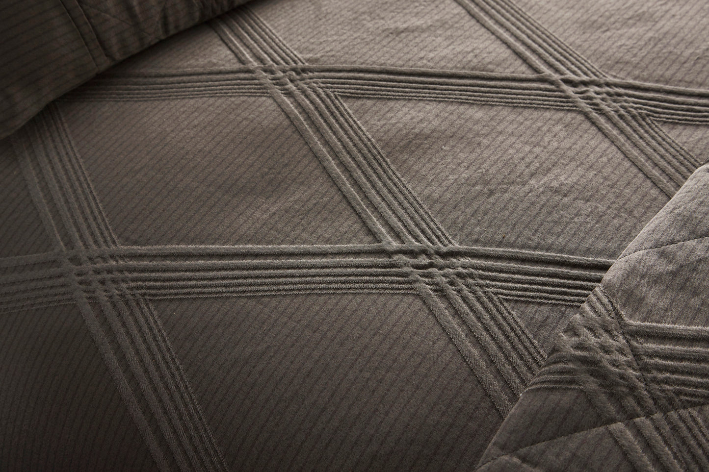 Orlando Duvet Set Charcoal Double King