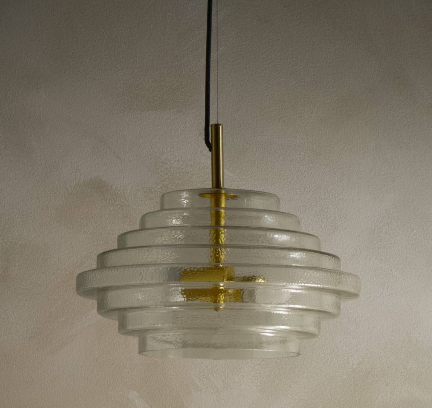 Clear Glass Table lamp, Floor Lamp or Ceiling Pendant collection with a brass finish and Marble lamp bases