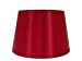 14" Satin Drum Ceiling Table Lamp Shade Lampshade Plum Black Red Ivory Heather