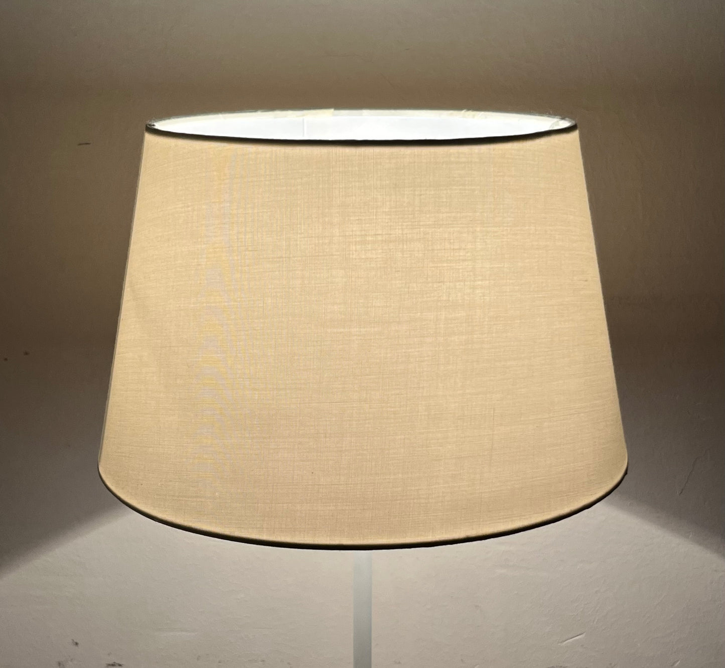 Tapered Drum Shade for Ceiling Fittings and Table Lamps, available in Navy, Sage Green and Cream