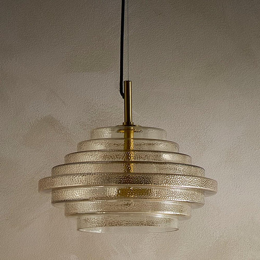 Amber Copper Glass Table lamp, Floor Lamp or Ceiling Pendant collection with a brass finish and Marble lamp bases