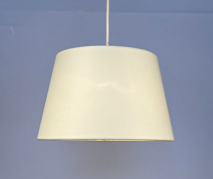 Tapered Drum Shade for Ceiling Fittings and Table Lamps, available in Navy, Sage Green and Cream