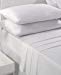 Fitted Sheets and Flat Sheets Quality 400 Thread Count Cream and White