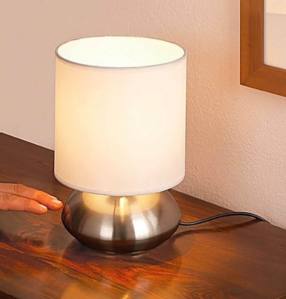 Touch Table Chrome Bedside Lamps Uk Buy Chrome Monroe Large Touch