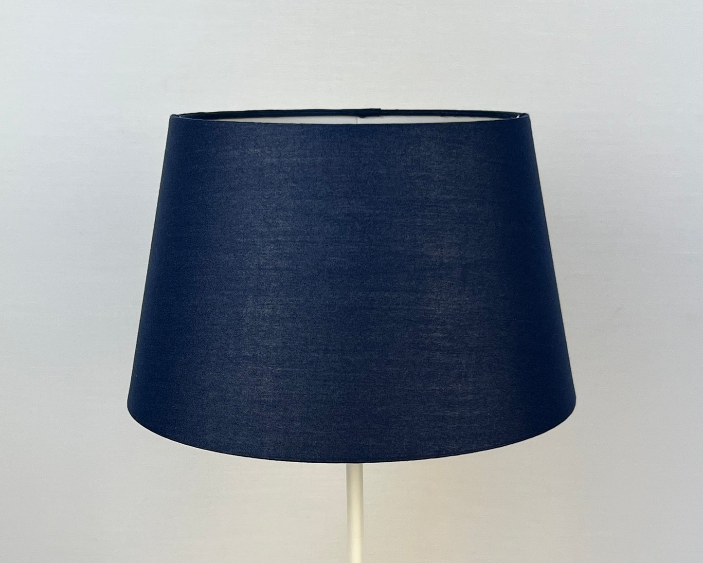 Tapered Drum Shade for Ceiling Fittings and Table Lamps, available in Navy, Sage Green and Cream