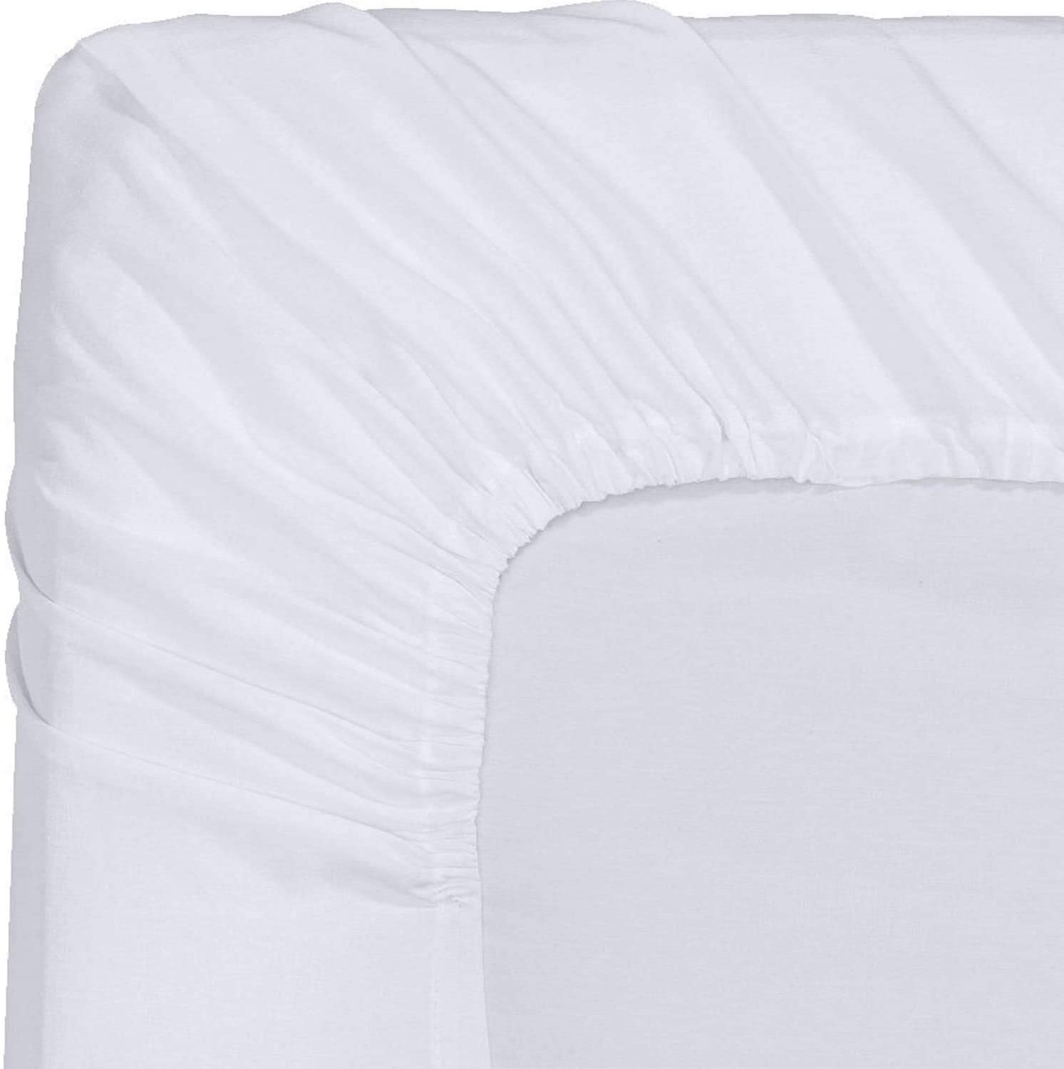 Extra Deep Terry Waterproof Fitted Sheet Available In Single Small Double 4ft Double King