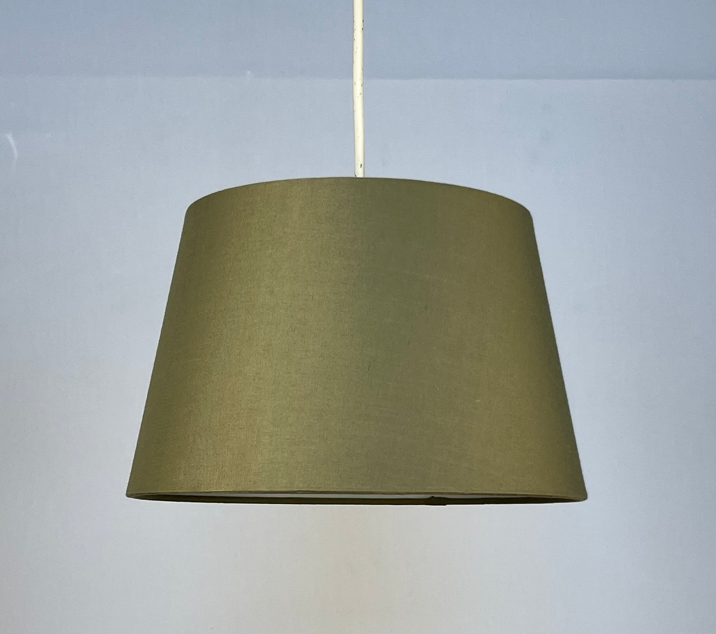 Tapered Drum Shade for Ceiling Fittings and Table Lamps, available in Navy, Sage Green and Cream