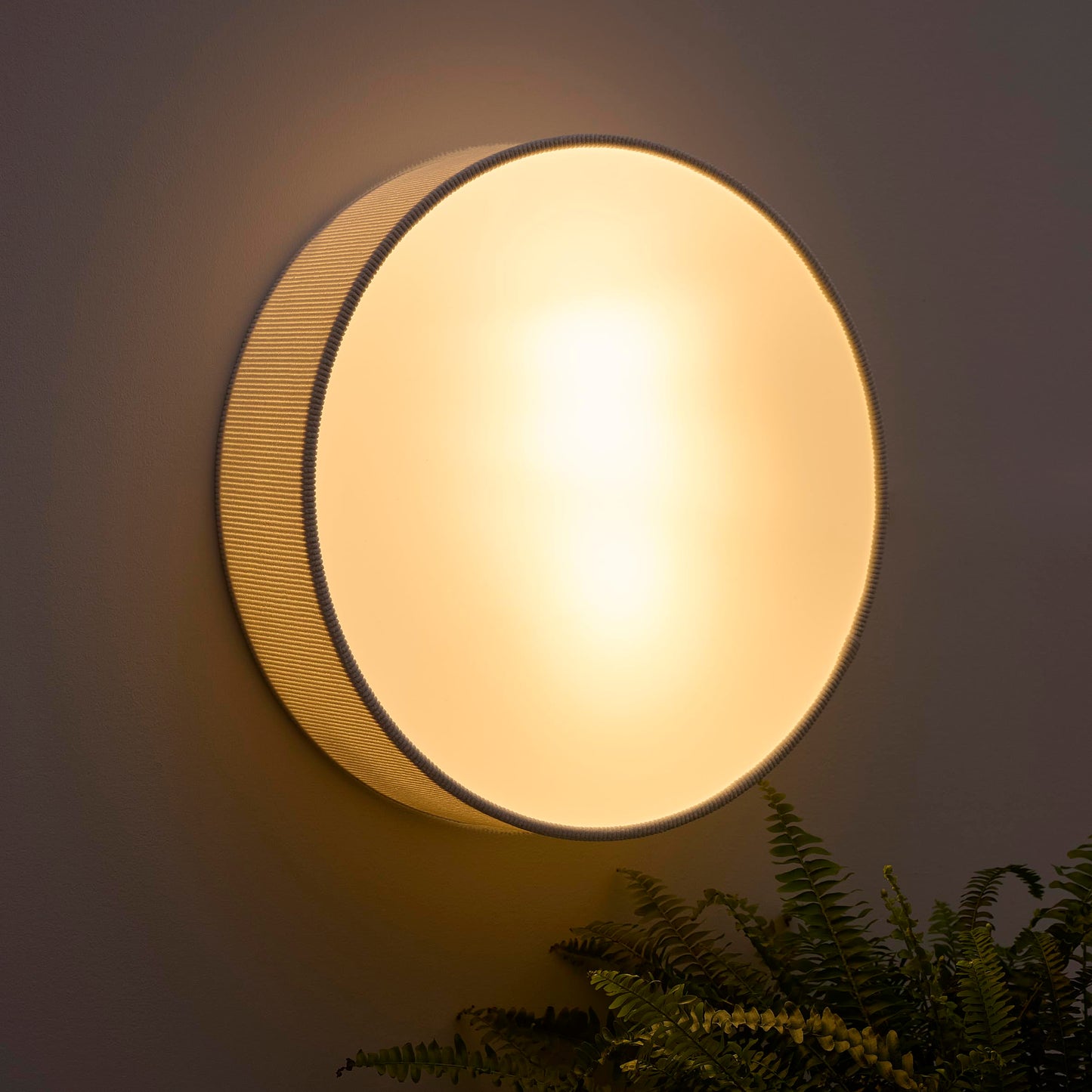 White Velvet Flush Ceiling Light or Wall Light Available in 2 Sizes 38cm (2 Light) 45 cm (3 Light)
