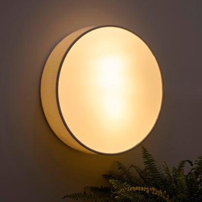 White Velvet Flush Ceiling Light or Wall Light Available in 2 Sizes 38cm (2 Light) 45 cm (3 Light)