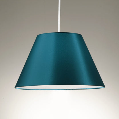 10" Empire Pendant Ceiling Table Lamp Shade Black Cream Pink Red Teal White Grey