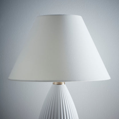 Cream Linen Lampshade Coolie for Lamps and Ceiling options, Available in 10, 12 and 14 inch sizes.