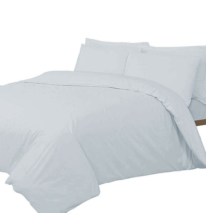 Duvet set, Oxford and Housewife Pillowcases Available (sold separately) Quality 400 Thread Count Cream and White
