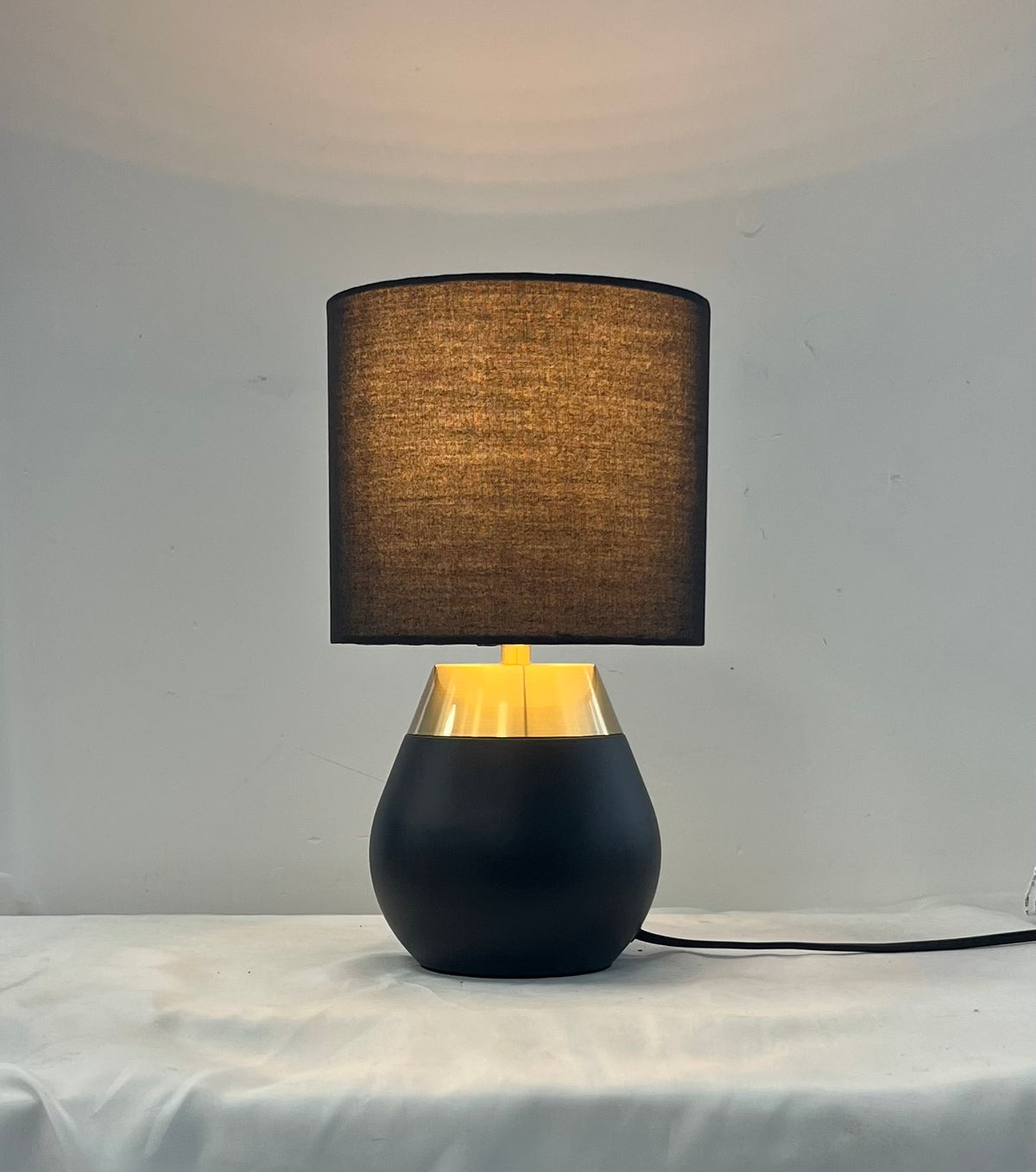Tocu Touch Table Lamp with matching shade
