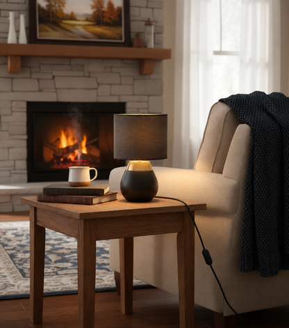 Tocu Touch Table Lamp with matching shade