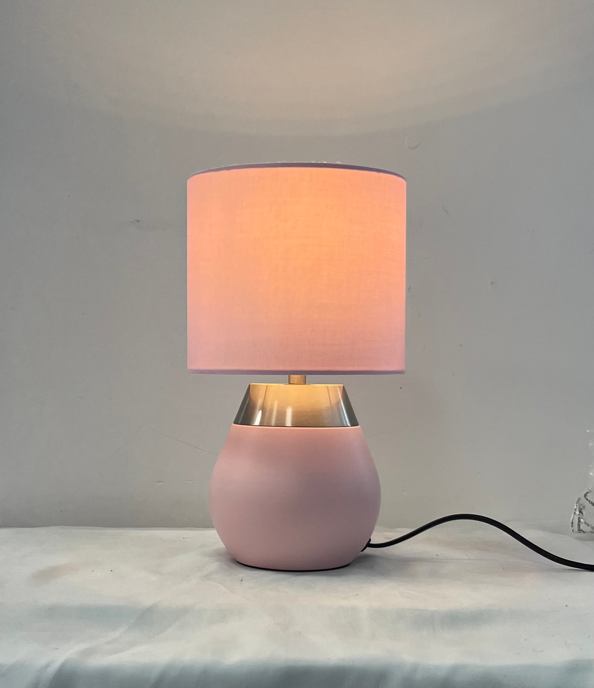 Tocu Touch Table Lamp with matching shade