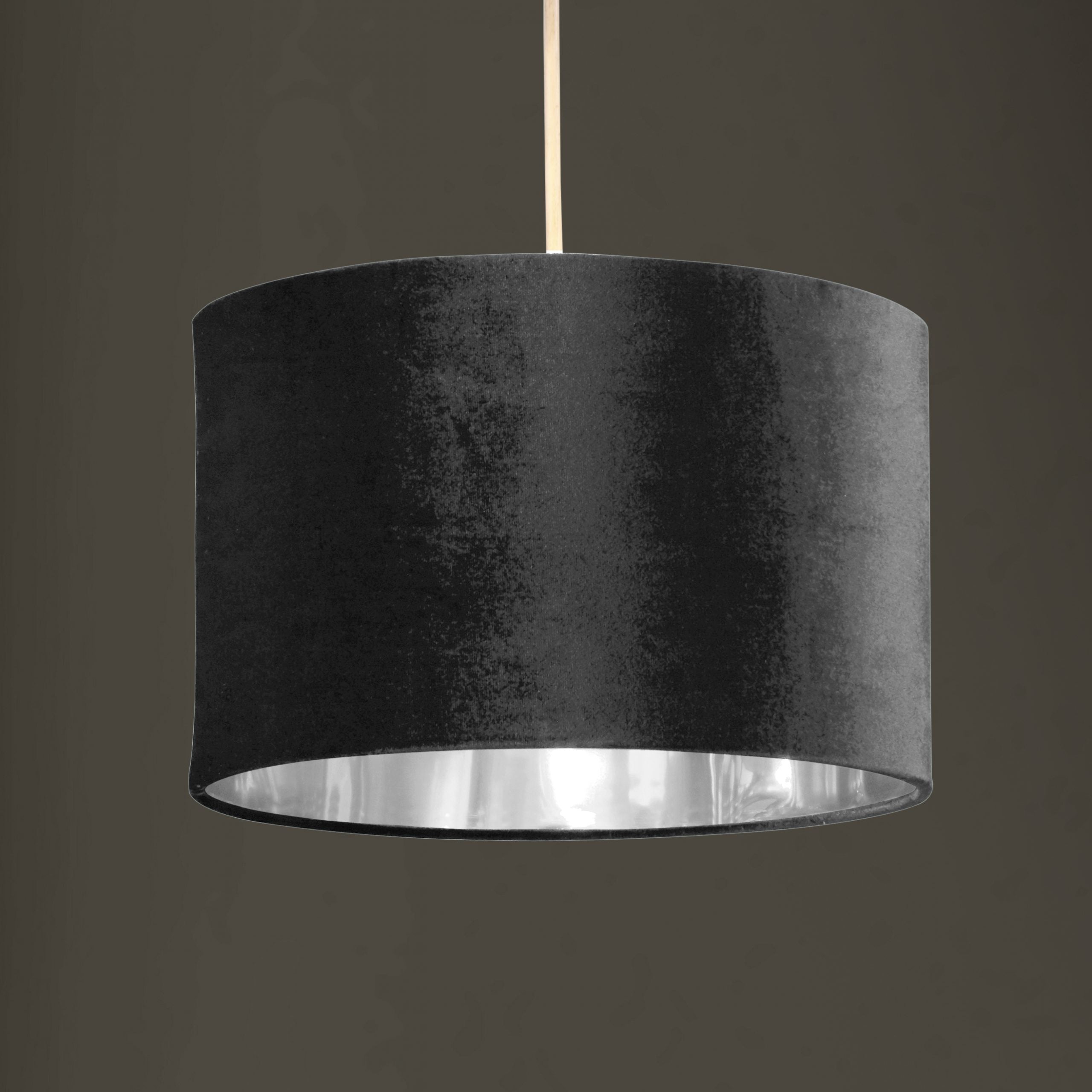 Black drum store light shade