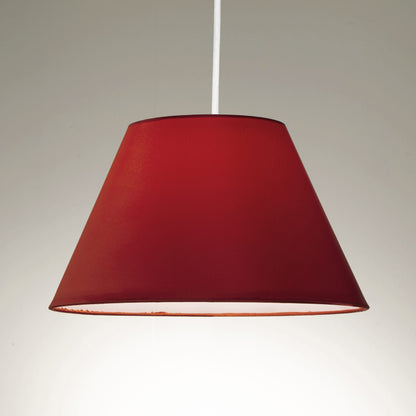 10" Empire Pendant Ceiling Table Lamp Shade Black Cream Pink Red Teal White Grey
