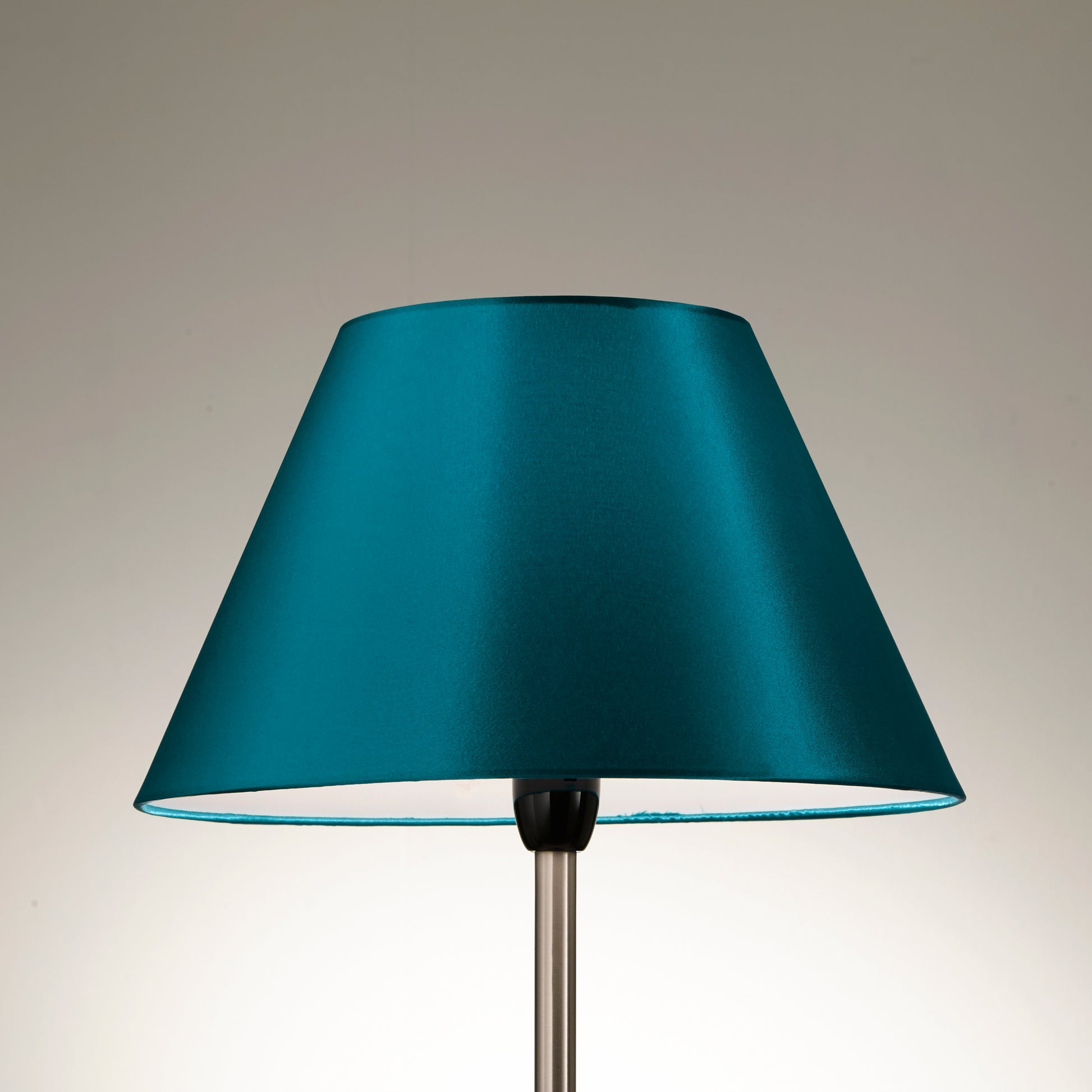 10" Empire Pendant Ceiling Table Lamp Shade Black Cream Pink Red Teal White Grey