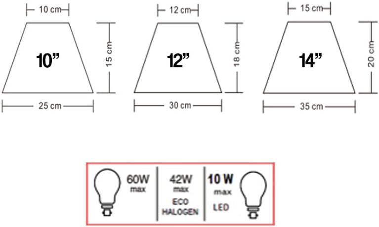 Coolie Lampshade for Modern Table Lamps and Floor Lamps and Ceiling Options in Cream