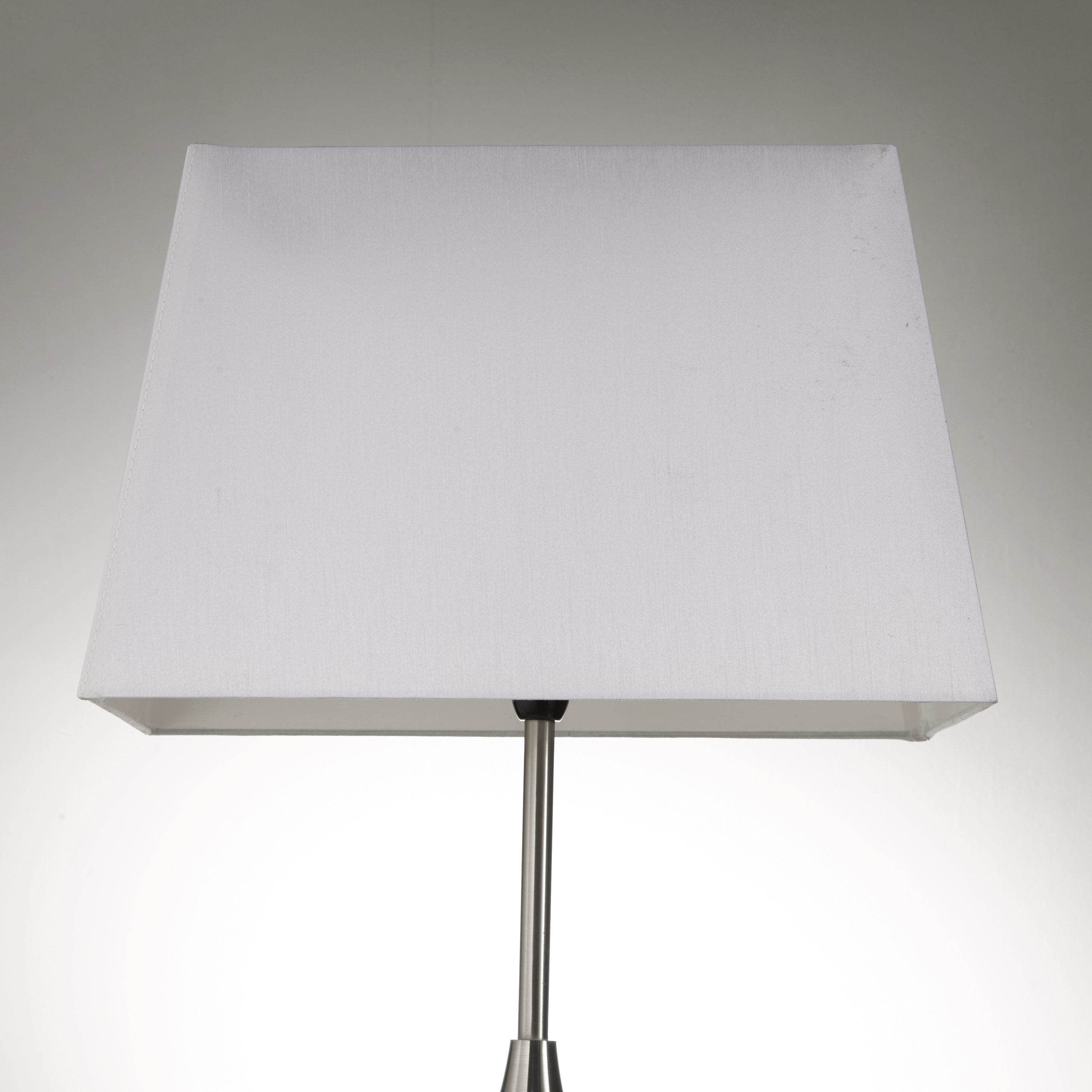 Oblong lamp hot sale shades in white